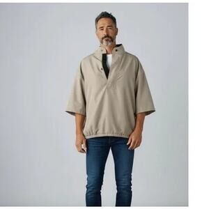 NWT DryJoys Footjoy Men's XL Short Sleeve Rain Shirt Waterproof Wind Breathable